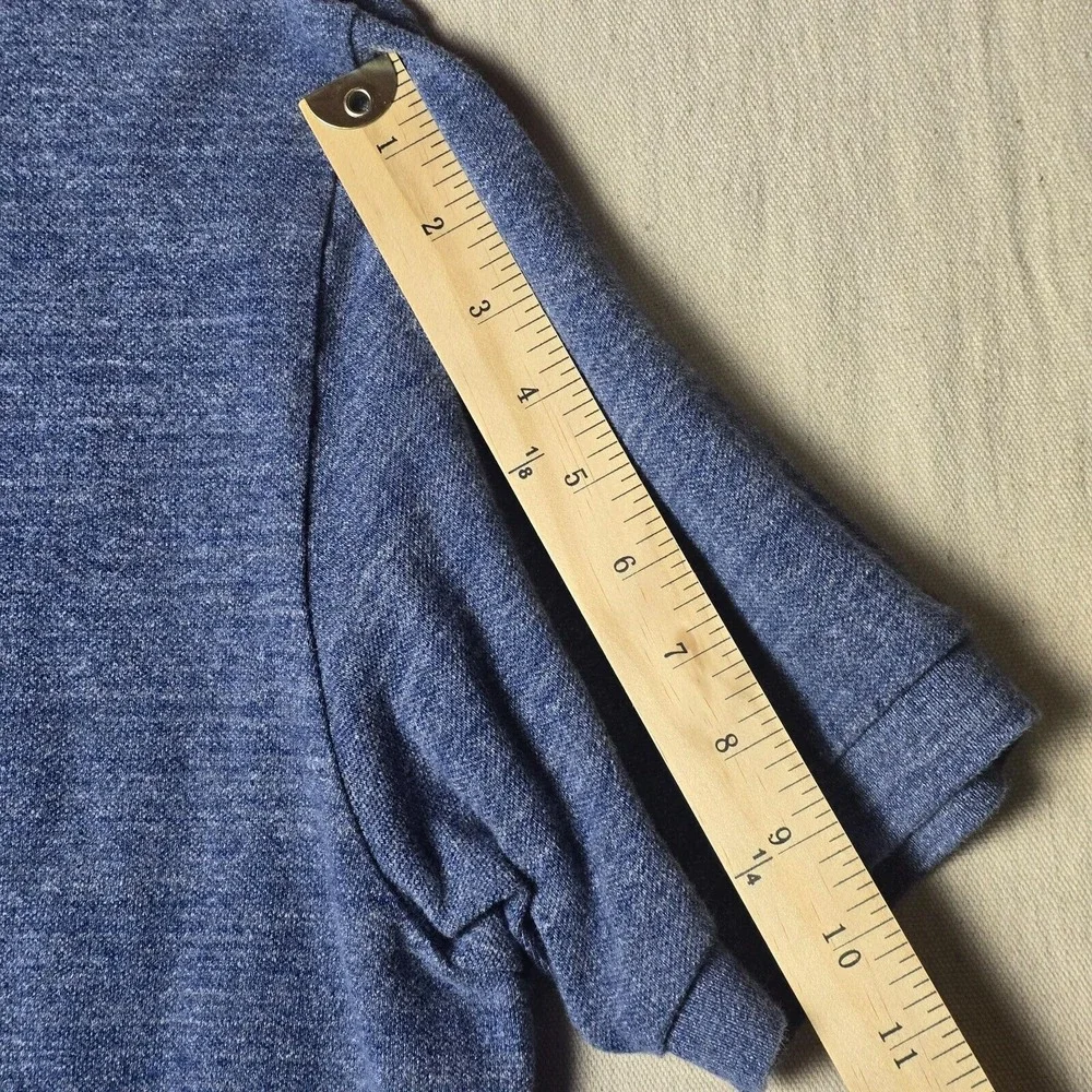 Polo‎ Ralph Lauren T-Shirt Blue Melange & Yellow Logo size XL